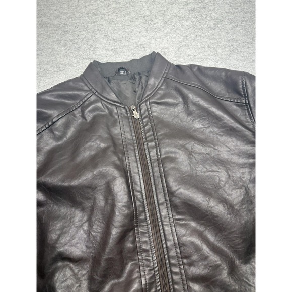 AC/DC | Jackets & Coats | Italia Bomber Jacket Mens 2xl Faux Leather ...